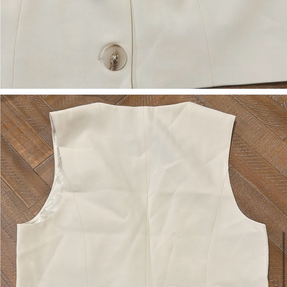 Endless rose cream copped vest - Picture 4 of 4